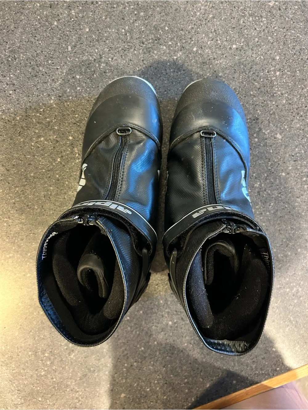 Alpina Boots 41 Black BC 50 Cross Country Nordic Track Ski